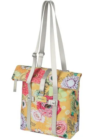 BASIL Fahrradkorb Shoppertasche Bloom Field honey yellow, 15-20ltr, 30x15x38cm - Verkäufer: yovivo lifestyle shopping
