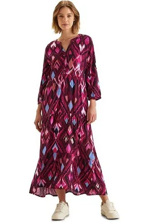 Street one Cocktailkleid Cocktailkleid ’für Damen in burgundy’ (1-tlg) - Verkäufer: The Platform Group