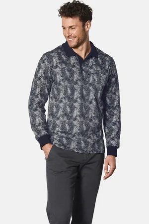 BABISTA Langarm-Poloshirt PIETASTO mit Zweig-Muster - Verkäufer: VANDERSTORM VENTURES