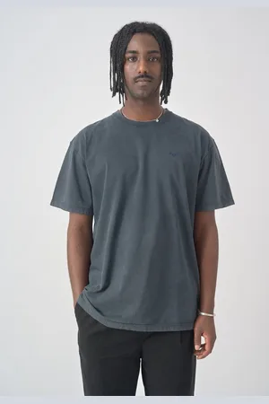 Cleptomanicx T-Shirt Boxy Tee Ligull Washed mit lockerem Schnitt