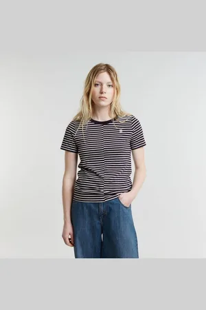 G-Star T-Shirt Front seam stripe r t wmn