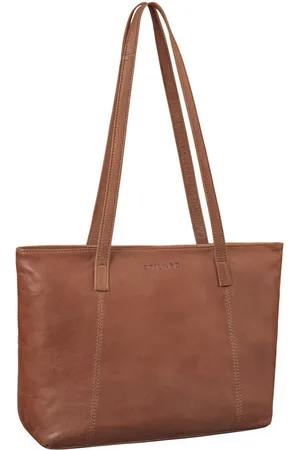 STILORD Handtasche "Tina" Elegante Leder Shopper Tasche Damen Groß für Laptop 13,6 Zoll - Verkäufer: Leder