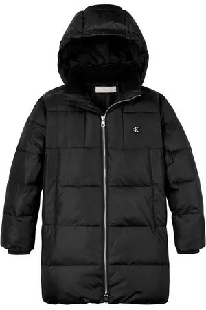 Calvin Klein Parka Essential Parka Puffer für Kinder bis 16 Jahre und mit Logopatch