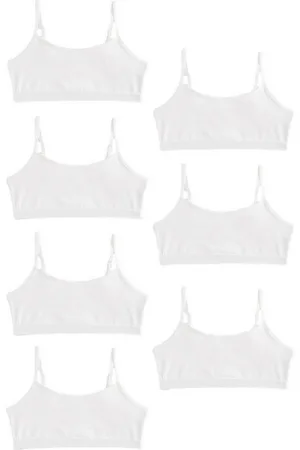 Next Crop-Top 7er-Pack Kurztops mit Herzen und Spitzenbesatz (7-tlg) - Verkäufer: Germany GmbH