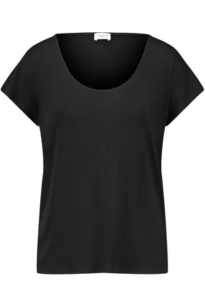 Gerry Weber Kurzarmshirt Figurumspielendes T-Shirt mit rundem Ausschnitt - Verkäufer: E- Digital GmbH