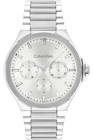 Calvin Klein Multifunktionsuhr VIBRANCY 25100054, Armbanduhr, Quarzuhr, Damenuhr, Tag, Wochentag, Edelstahlarmband