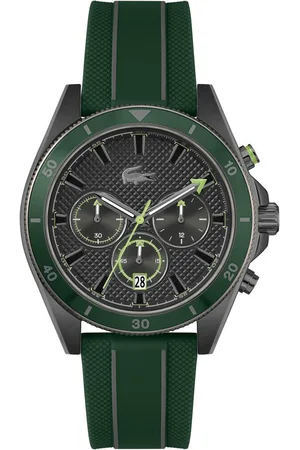 Lacoste Chronograph MAINSAIL 2011363, Armbanduhr, Quarzuhr, Herrenuhr, Tag, Stoppfunktion, Silikonarmband