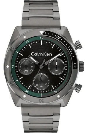 Calvin Klein Multifunktionsuhr CK FLEX 25200466, Armbanduhr, Quarzuhr, Herrenuhr, Tag, Wochentag, Edelstahlarmband