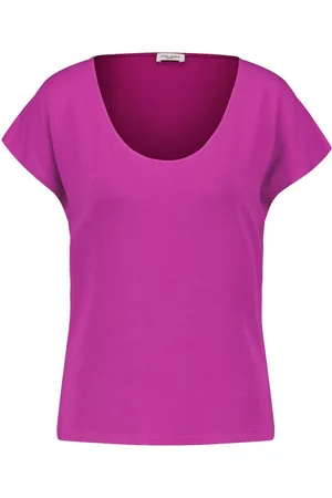Gerry Weber Kurzarmshirt Figurumspielendes T-Shirt mit rundem Ausschnitt - Verkäufer: E- Digital GmbH