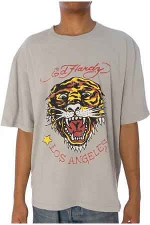 ED HARDY T-Shirt T-Shirt La Tiger Vintage, G XL, F grey - Verkäufer: Big Leshopski