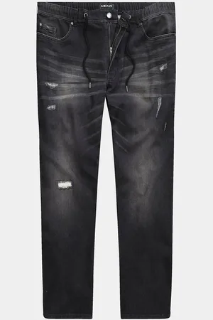Men Plus 5-Pocket-Jeans Men+ Schlupfjeans Bauchfit Straight Fit 5-Pocket - Verkäufer: Popken Fashion Group