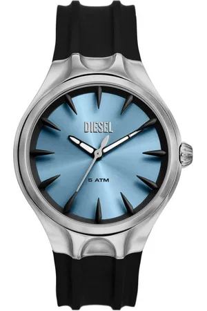 Diesel Quarzuhr STREAMLINE DZ2216, Armbanduhr, Herrenuhr, Silikonarmband