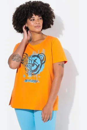 Angel of Style T-Shirt T-Shirt Boxy Fit Teddy-Motiv - Verkäufer: Popken Fashion Group