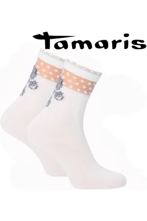 Tamaris Kurzsocken mit verspielten Pünktchen und Rosen (Packung, 1-Paar) aus hautfreundlicher Baumwolle - Verkäufer: Meine Strümpfe