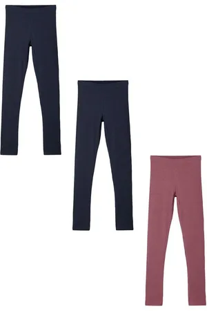 NAME IT Leggings Basic 3er Stück Set NKFVIVIAN (3-tlg) NKFVIVIAN LEGGING NOOS - Verkäufer: ARIZONAS