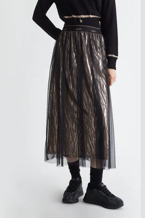 Liu Jo Plisseerock - Rock - Animalier-Jerseyrock - Plisseerock - GONNA JERSEY LUNGA - Verkäufer: Schneider Fashion Store