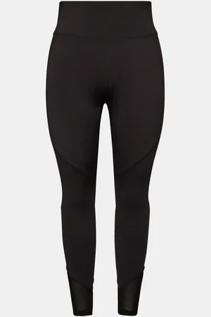 Ulla Popken Leggings Sport-Leggings Mesh-Einsätze Tasche recycelt - Verkäufer: Popken Fashion Group