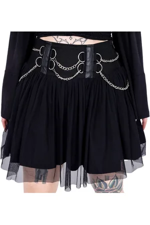 Heartless Skaterrock Tania Punk Gothic Ketten Mesh Spitze - Verkäufer: Schompi Trading e.K.