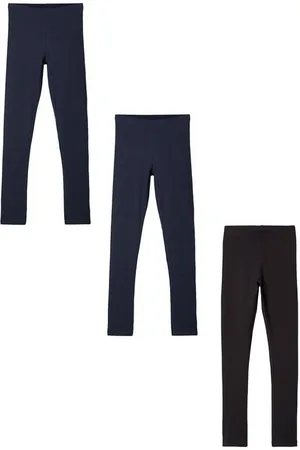 NAME IT Leggings Basic 3er Stück Set NKFVIVIAN (3-tlg) NKFVIVIAN LEGGING NOOS - Verkäufer: ARIZONAS