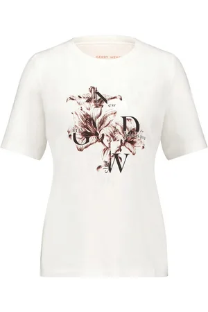 Gerry Weber Kurzarmshirt Nachhaltiges Halbarmshirt mit Frontprint - Verkäufer: E- Digital GmbH