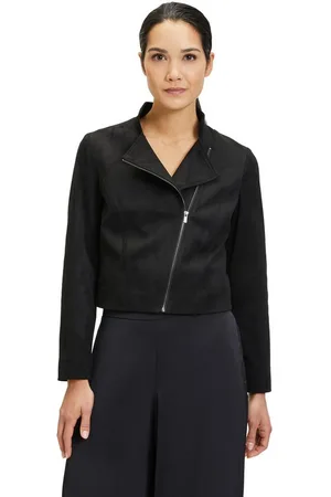 Vera Mont Jackenblazer Bikerjacke mit Reißverschluss Reißverschluss