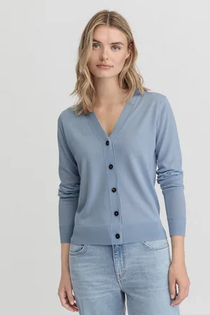 hessnatur Strickjacke aus reiner Bio-Merinowolle (1-tlg) - Verkäufer: