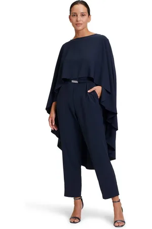 Vera Mont Overall Jumpsuit im Layer Look (1-tlg) Material