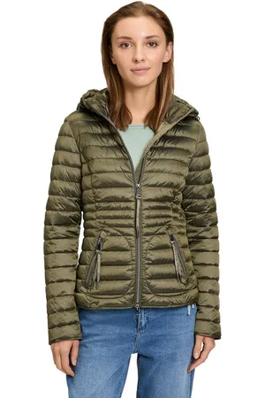 Cartoon Steppjacke Steppjacke mit abnehmbarer Kapuze