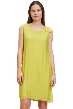 Cartoon Sommerkleid Sommerkleid aus Seiden-Viskose-Chiffon Druck