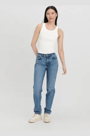 hessnatur Bequeme Jeans HANNA High Rise Mom aus reinem Bio-Denim (1-tlg) HANNA High Rise Mom aus reinem Bio-Denim - Verkäufer: