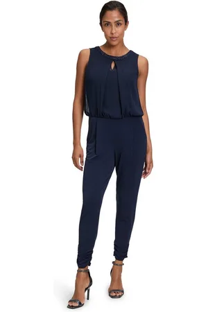 Vera Mont Overall Jumpsuit mit Cut-Outs (1-tlg) Cut-Outs