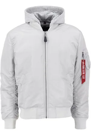 Alpha Industries Bomberjacke Men - Bomber Jackets MA-1 Zip Hood Back EMB