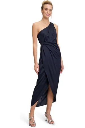 Vera Mont Abendkleid Abendkleid mit Raffung Material