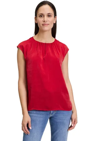 Betty & Co Blusentop Betty & Co Blusentop mit Raffung
