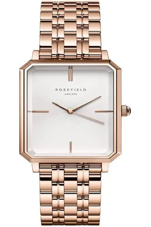 ROSEFIELD Quarzuhr Damenuhr Octagon Rosegold eckig OCWSRG-O42 - Verkäufer: JUWELSTORE.de