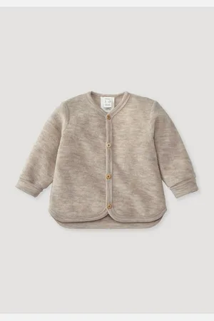hessnatur Fleecejacke aus reiner Bio-Merinowolle (1-St) - Verkäufer: