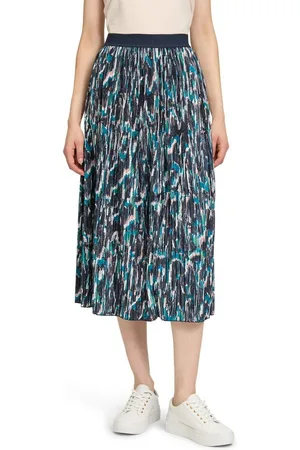 Betty & Co Midirock Betty & Co Midirock mit Plissee Plissee