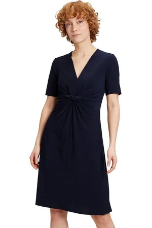 Cartoon Jerseykleid Jerseykleid mit Raffung Form