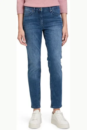 Betty Barclay Slim-fit-Jeans Basic-Jeans mit Waschung