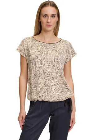 Cartoon T-Shirt Printshirt mit Tunnelzug (1-tlg) Muster