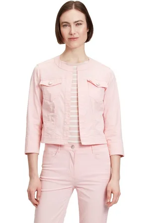 Betty Barclay Jackenblazer Sommerjacke mit Schmucksteinen Strass