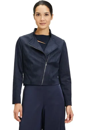 Vera Mont Jackenblazer Bikerjacke mit Reißverschluss Reißverschluss