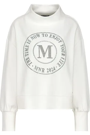 monari Sweatshirt mit Emblem Print - Verkäufer: Melange-shop