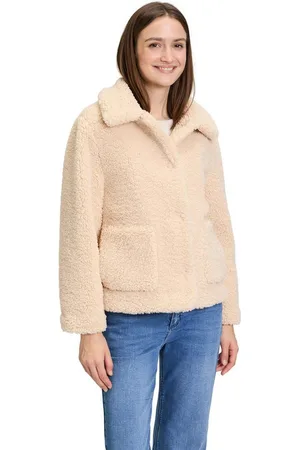 Cartoon Plüschjacke Plüschjacke mit Kragen