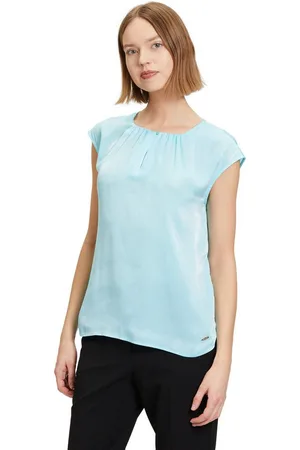 Betty & Co Blusentop Betty & Co Blusentop mit Raffung