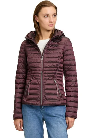 Cartoon Steppjacke Steppjacke mit abnehmbarer Kapuze