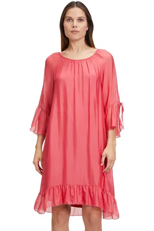 Cartoon Sommerkleid Sommerkleid mit 3/4 Arm Material