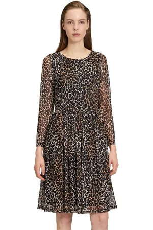 Vera Mont Sommerkleid Freizeitkleid mit Rundhalsausschnitt Muster