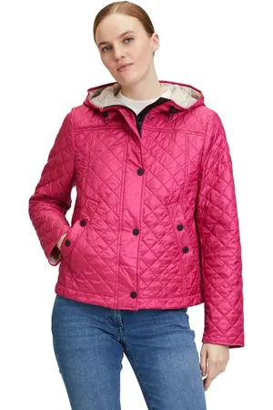AMBER & JUNE Steppjacke Steppjacke mit Kapuze