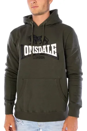 Lonsdale London Hoodie Hoodie Thurning, G XXL, F olive black (1-tlg) - Verkäufer: Big Leshopski